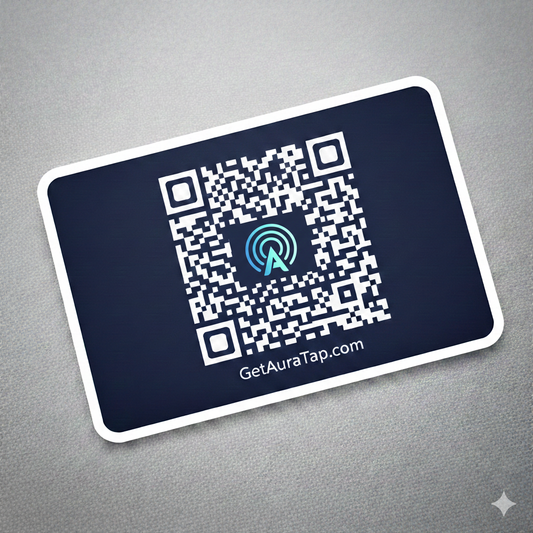 (5) PVC NFC AuraTapp Cards